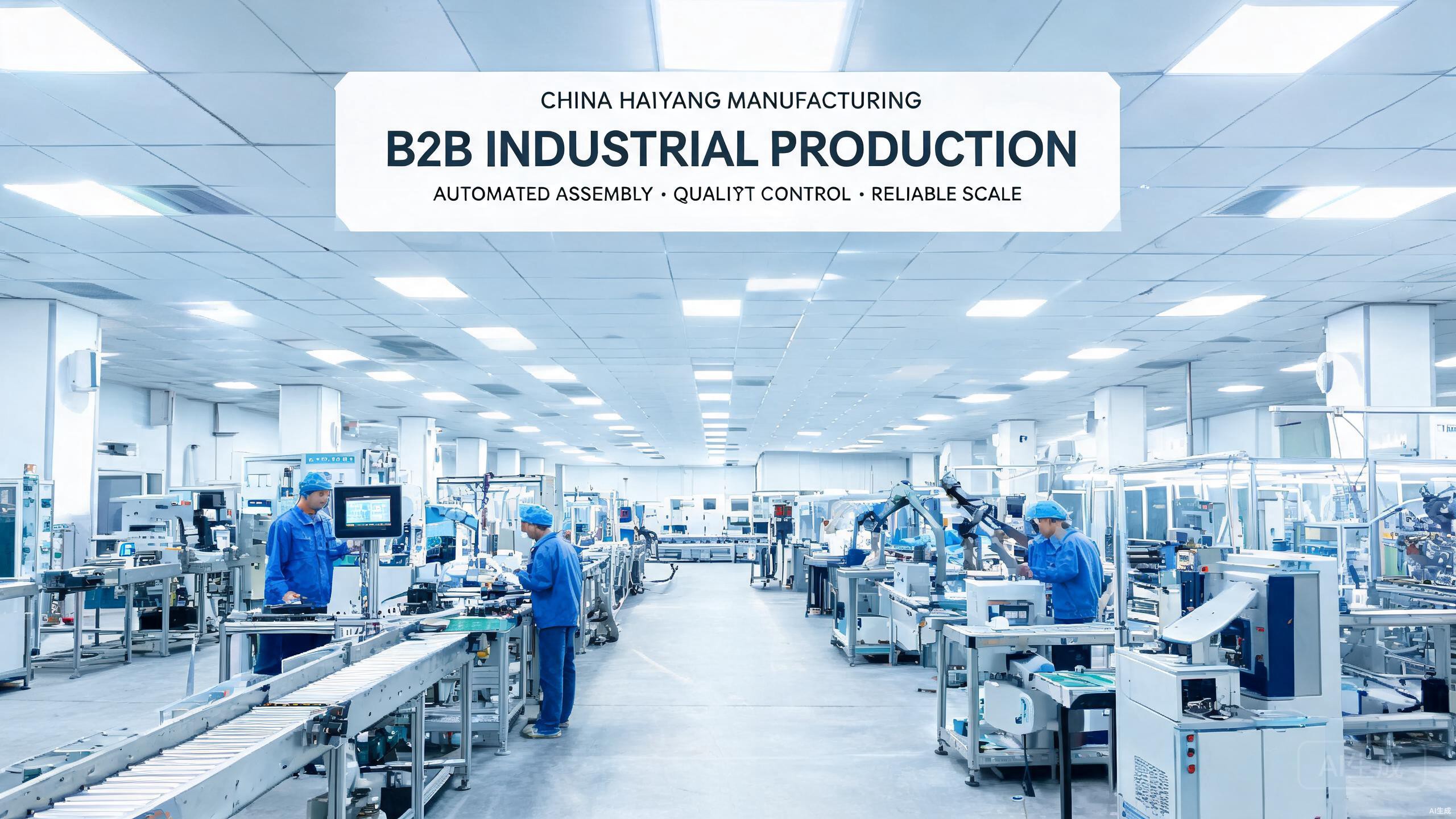 SmartClean factory production line in Shenzhen