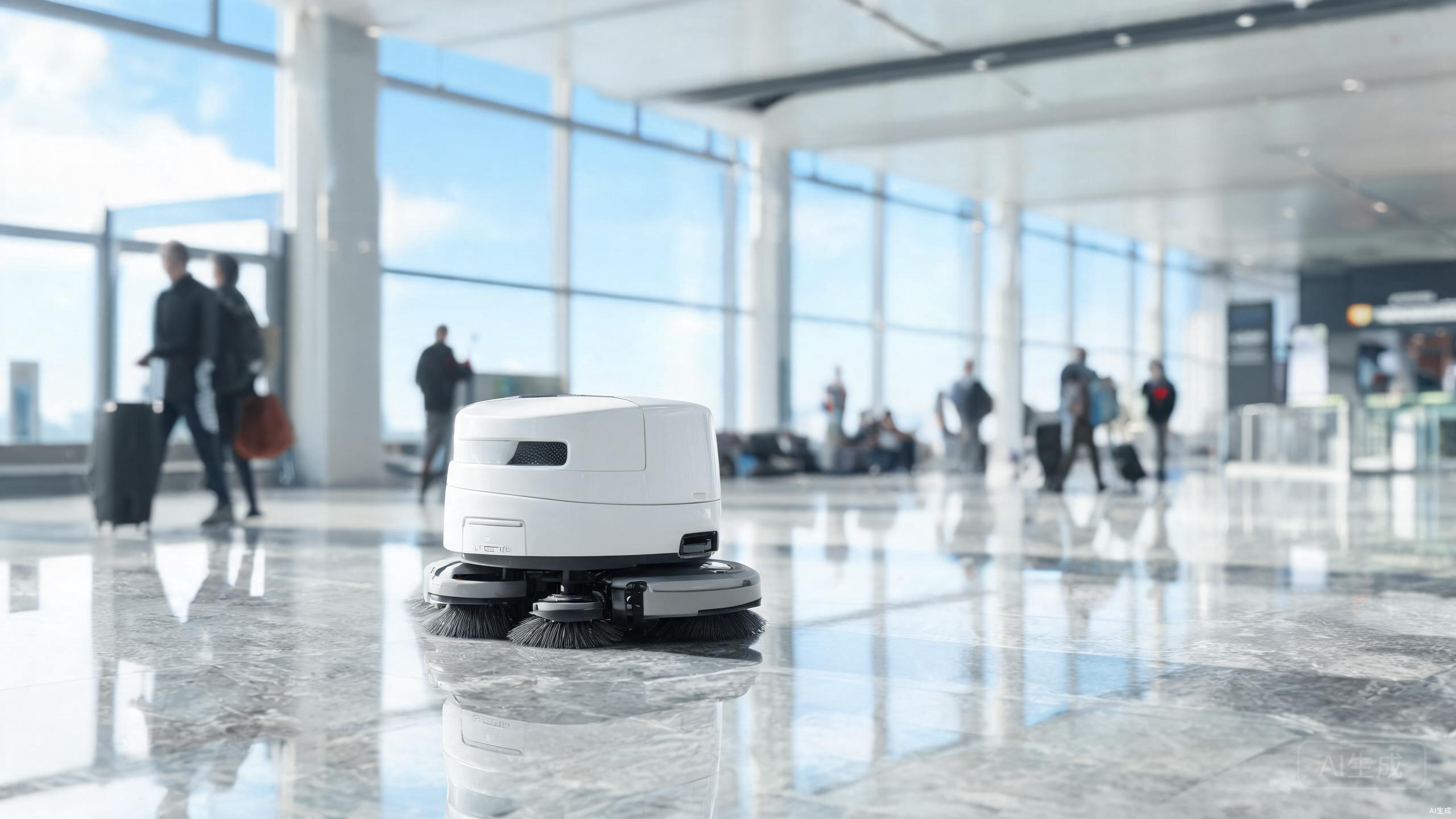 Airport cleaning robot case